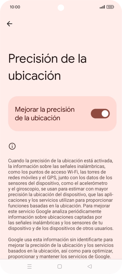 Si pulsas el indicador junto a 