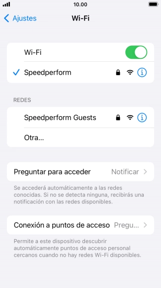 Pulsa la tecla de inicio para terminar y regresar a la pantalla de inicio.