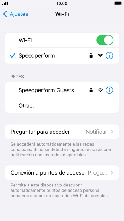 Pulsa la tecla de inicio para terminar y regresar a la pantalla de inicio.