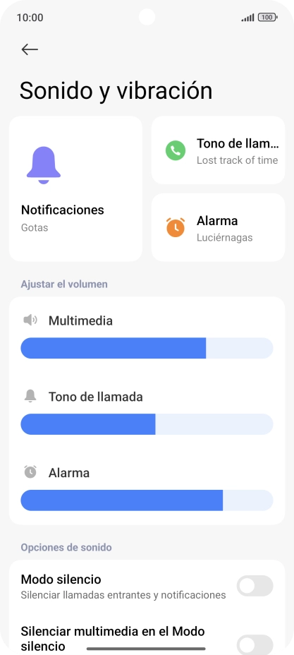 Desliza el dedo hacia arriba desde la parte inferior de la pantalla para terminar y volver a la pantalla de inicio.