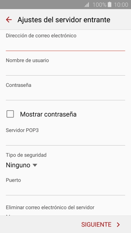 Pulsa en el campo bajo 