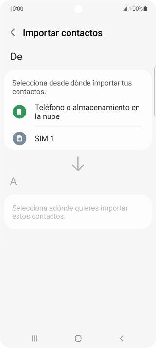 Pulsa el nombre de la tarjeta SIM.