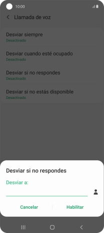 Introduce +34600132000 y pulsa Habilitar.