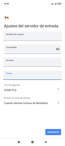 Pulsa la lista desplegable bajo 