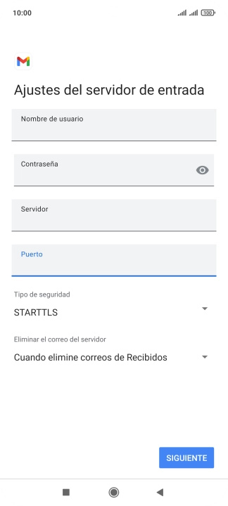 Pulsa la lista desplegable bajo 