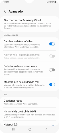 Pulsa el indicador junto a 