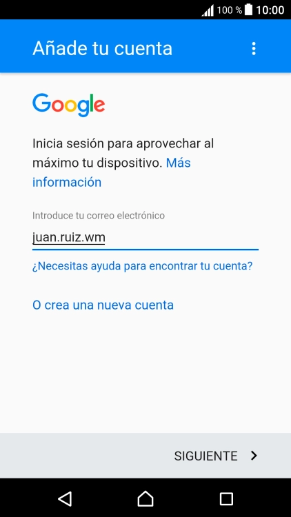 Pulsa SIGUIENTE.