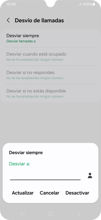 Pulsa Desactivar.