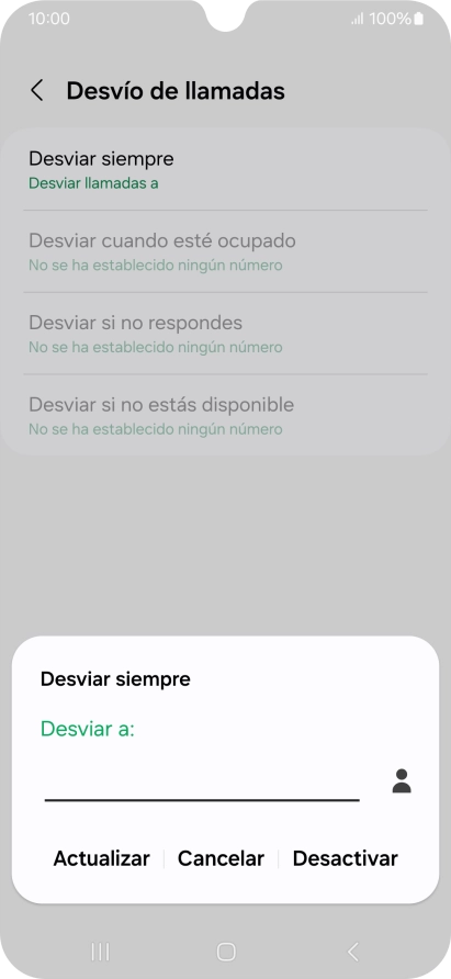 Pulsa Desactivar.