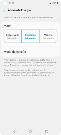 Pulsa la tecla de inicio para terminar y regresar a la pantalla de inicio.
