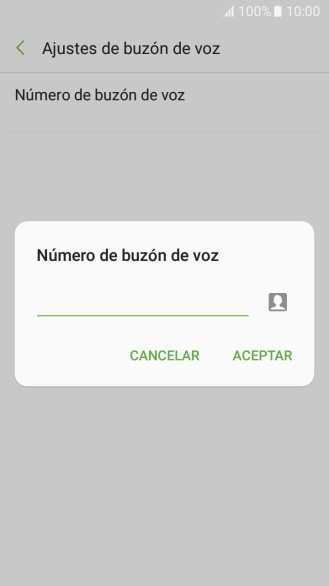 Introduce 22177 y pulsa ACEPTAR.