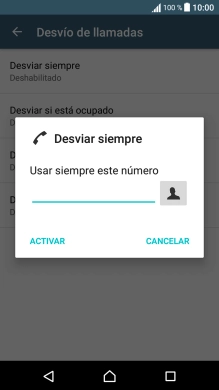 Introduce +34600132000 y pulsa ACTIVAR.