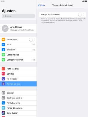 Pulsa el indicador junto a 