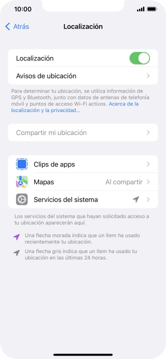 Pulsa la app deseada.