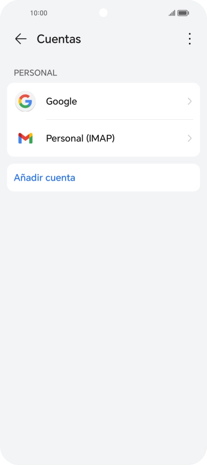 Pulsa el icono de menú.