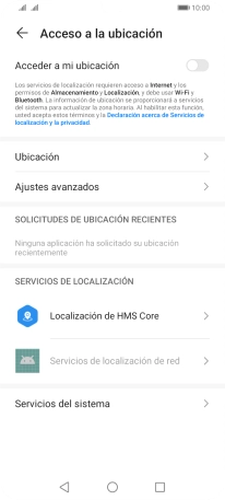 Pulsa el indicador junto a 