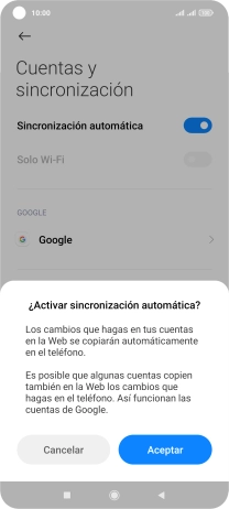 Pulsa Aceptar.