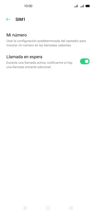 Pulsa el indicador junto a 