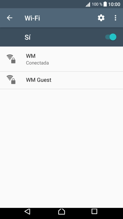 Pulsa la tecla de inicio para terminar y regresar a la pantalla de inicio.