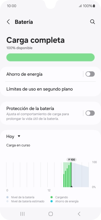 Pulsa Ahorro de energía.