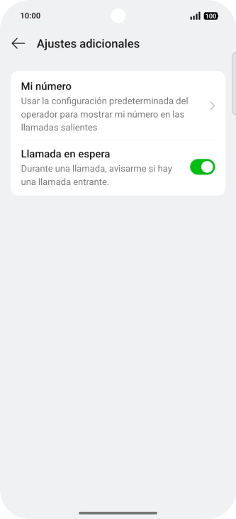 Pulsa el indicador junto a 
