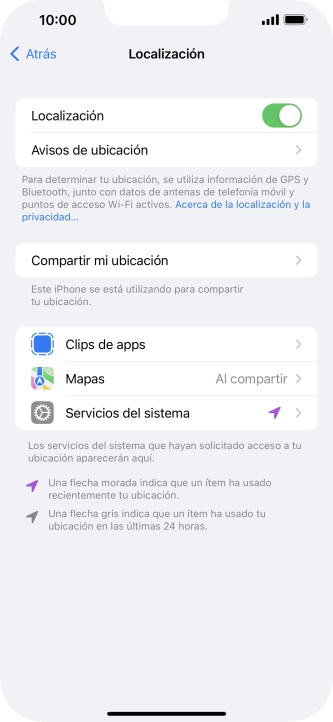 Pulsa la app deseada.