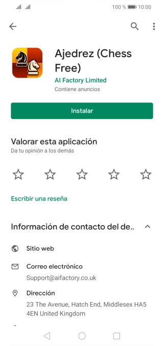 Pulsa la tecla de inicio para terminar y regresar a la pantalla de inicio.