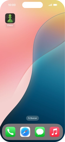 Pulsa la app deseada durante unos instantes.