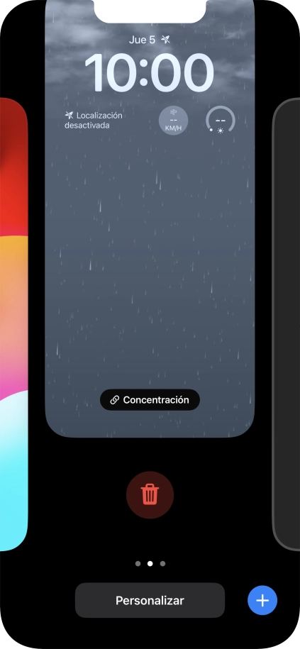Pulsa el icono de eliminar.