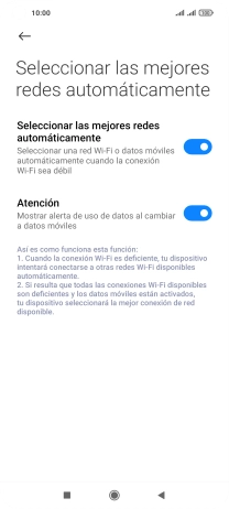 Pulsa el indicador junto a 