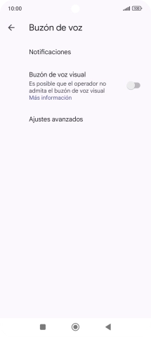 Pulsa Ajustes avanzados.
