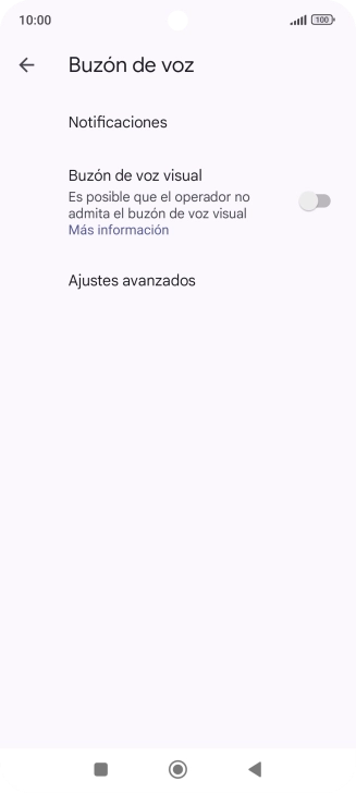Pulsa Ajustes avanzados.