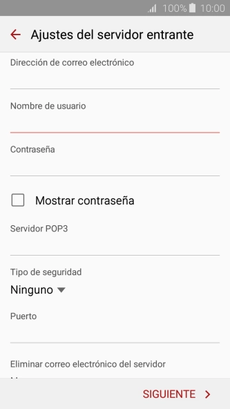 Pulsa en el campo bajo 