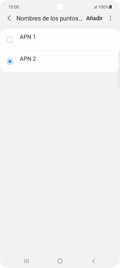 Pulsa la tecla de inicio para terminar y regresar a la pantalla de inicio.