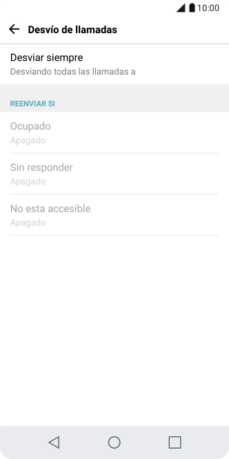 Pulsa la tecla de inicio para terminar y regresar a la pantalla de inicio.