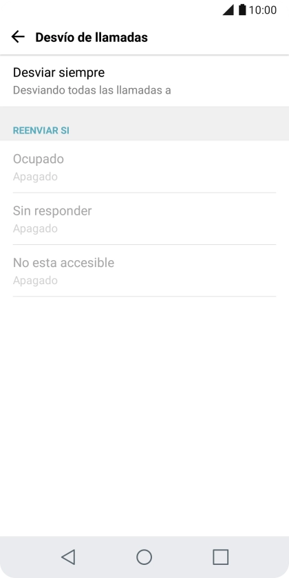 Pulsa la tecla de inicio para terminar y regresar a la pantalla de inicio.