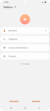 Pulsa la lista desplegable de la guía.