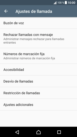 Pulsa Buzón de voz.