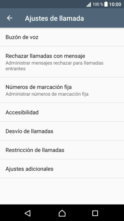 Pulsa Buzón de voz.