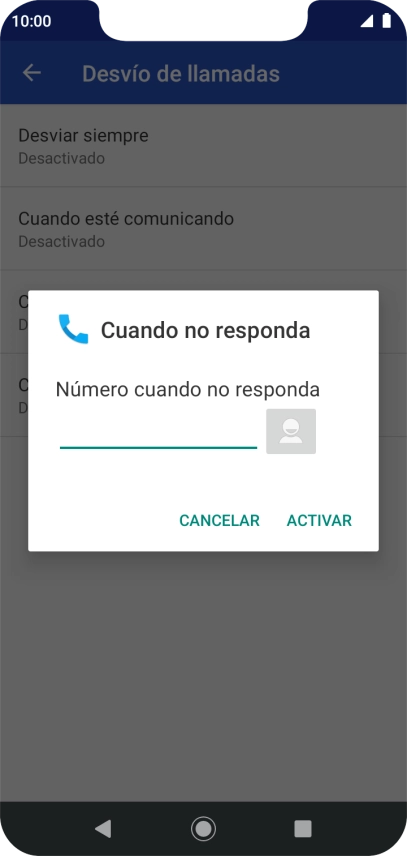 Introduce +34600132000 y pulsa ACTIVAR.