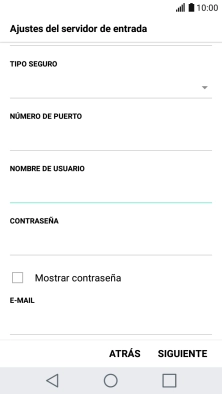 Pulsa SIGUIENTE.