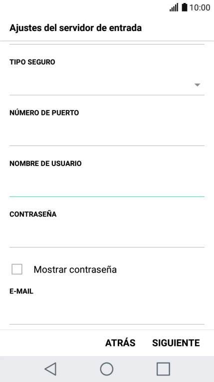Pulsa SIGUIENTE.