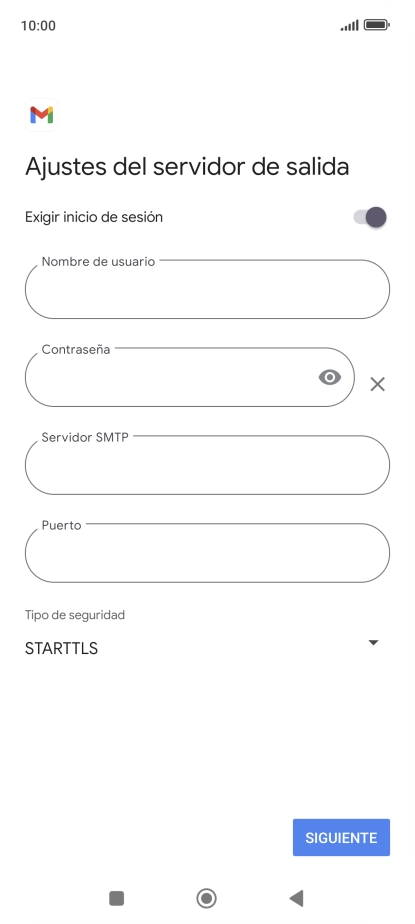 Pulsa el indicador junto a 