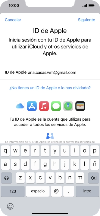 Pulsa Siguiente.
