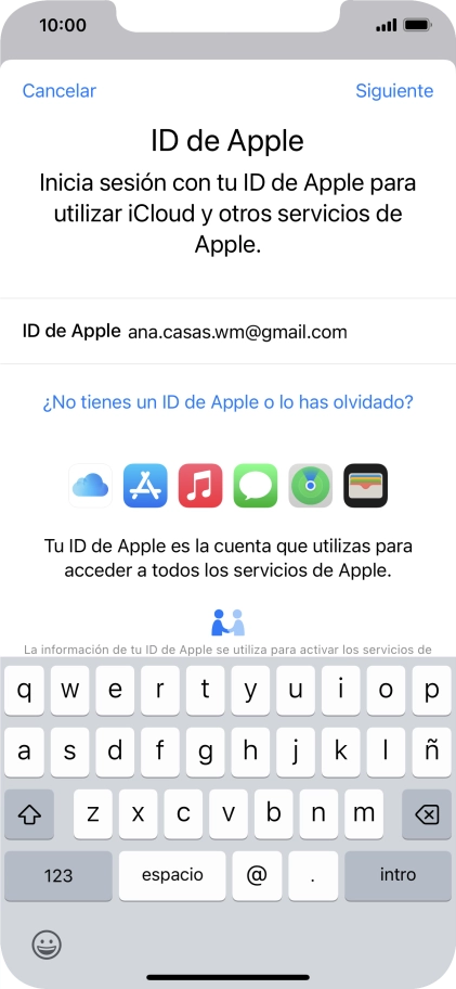 Pulsa Siguiente.