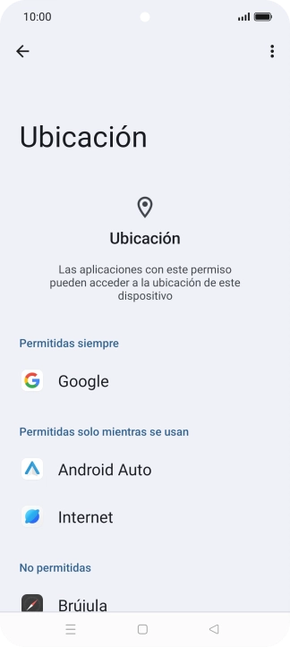Pulsa la app deseada.