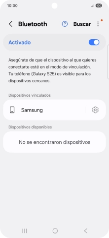 Pulsa la tecla de inicio para terminar y regresar a la pantalla de inicio.