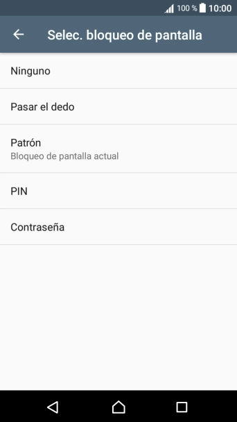 Pulsa Ninguno.