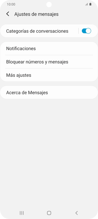 Pulsa Más ajustes.
