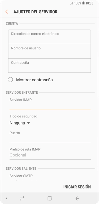 Pulsa la lista desplegable bajo 